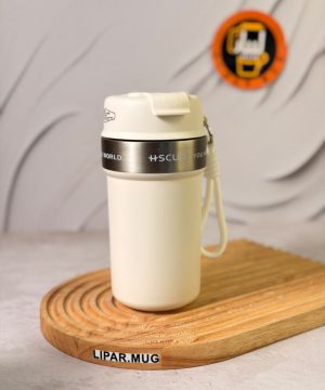تراول ماگ اچ اس کاپ دوحالته HSCUP دور استیل بزرگ 550 میل کد 7651