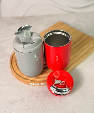 مینی تراول ماگ بدنه براق LOVE حجم 300 میل کد 7648