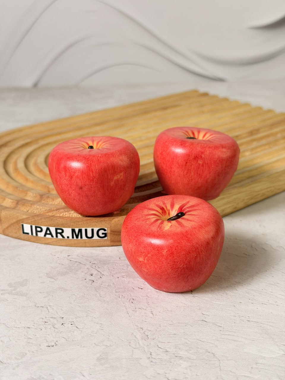 شمع فانتزی میوه ای بسته 3 عددی کد 7666