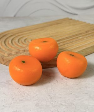 شمع فانتزی میوه ای بسته 3 عددی کد 7666