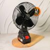 پنکه شارژی تمام فلزی 5 باطری مدل LITHIUM ELECTRIC FAN کد 7684
