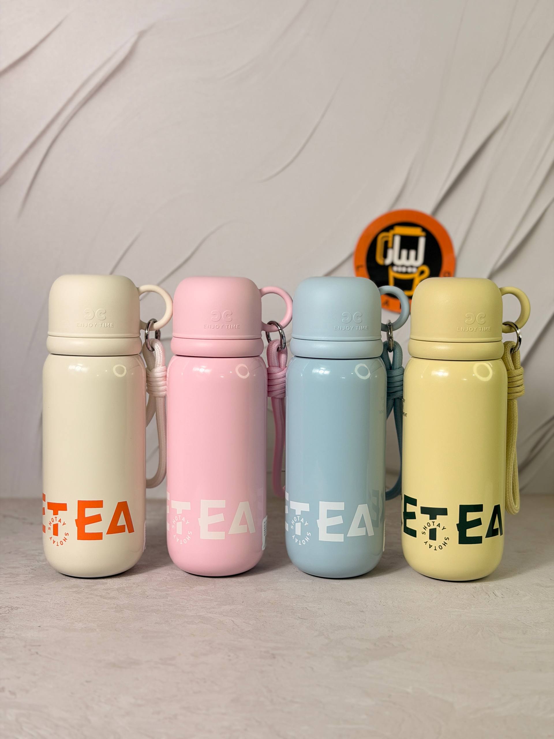 فلاسک MAKE TEA درب لیوانی SHOTAY کد ST-8906