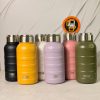 فلاسک شیار دار درب استیل تایسو TYESO درب پیچی 750 میل TS-8815