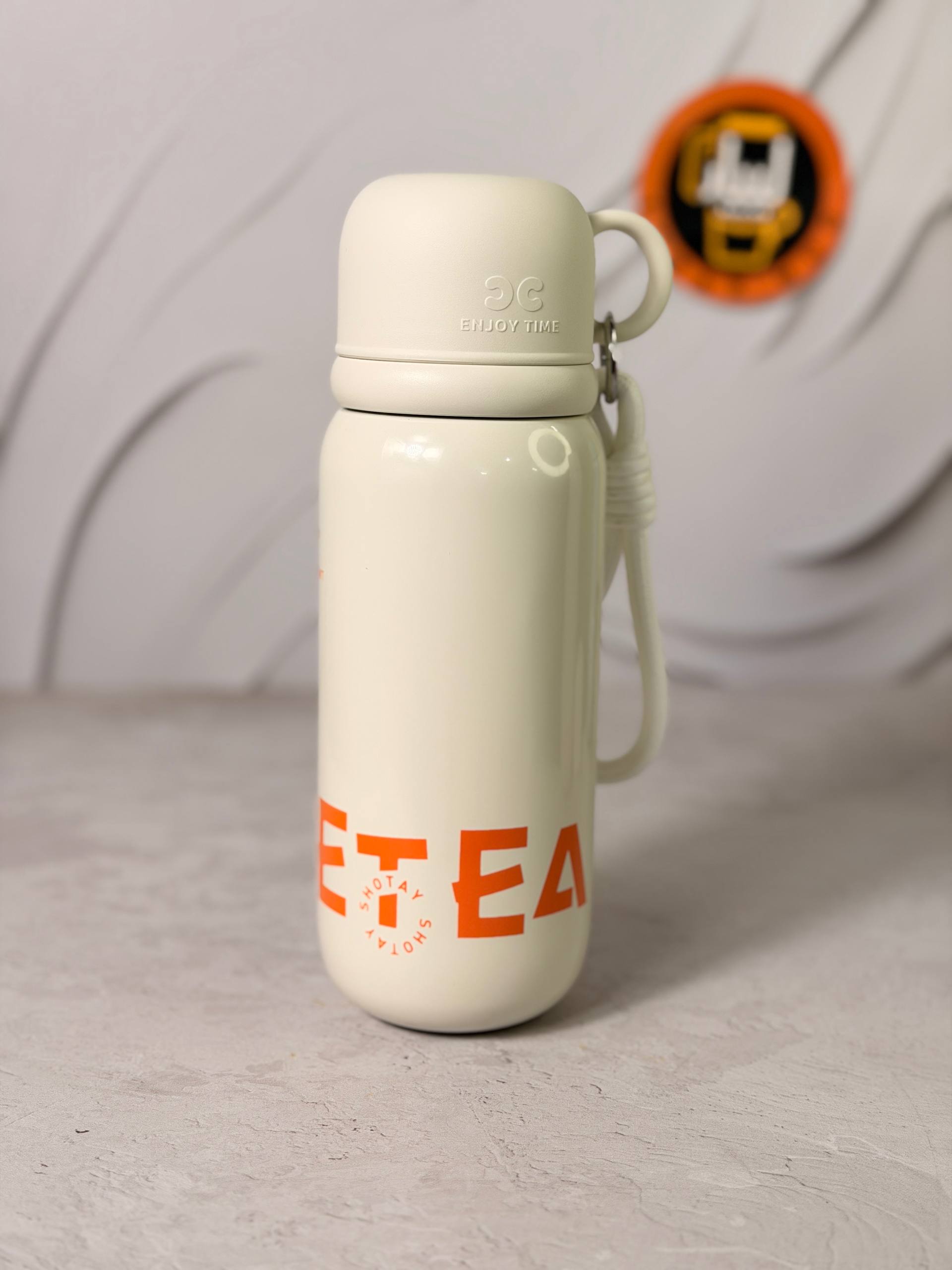 فلاسک MAKE TEA درب لیوانی SHOTAY کد ST-8906