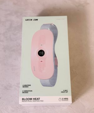 ماساژور حرارتی شکم و کمر گرین لاین Green Lion Bloom Heat Menstrual Heating Pad GNBLMHTPDPKGLکد GL_mp20 7692