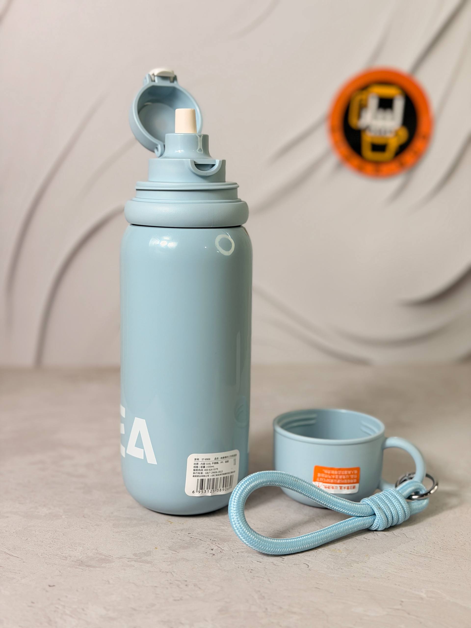 فلاسک MAKE TEA درب لیوانی SHOTAY کد ST-8906