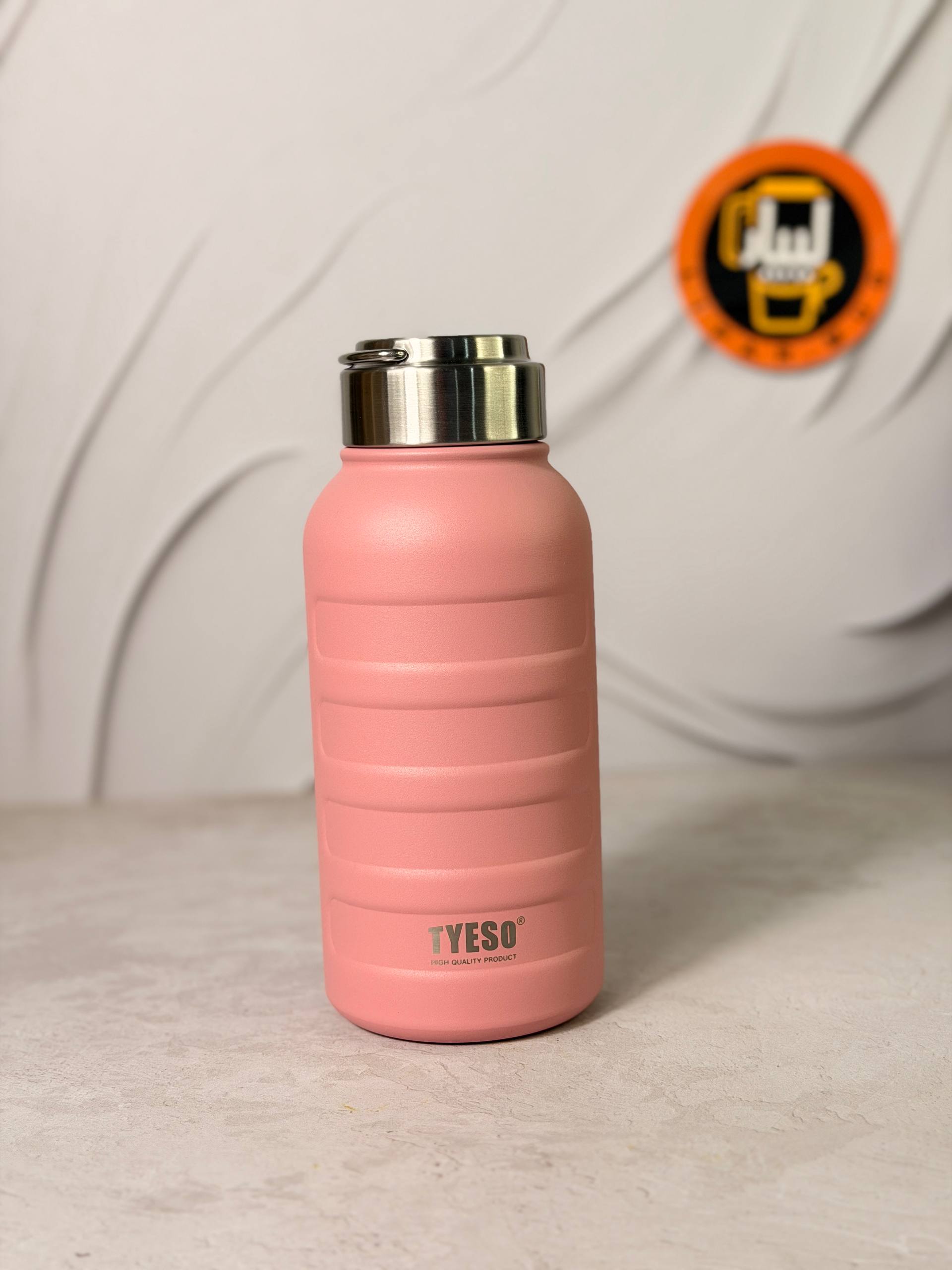 فلاسک شیار دار درب استیل تایسو TYESO درب پیچی 750 میل TS-8815