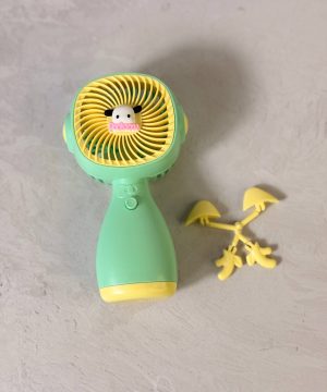پنکه فانتزی شارژی طرح حیوانات کد 7686