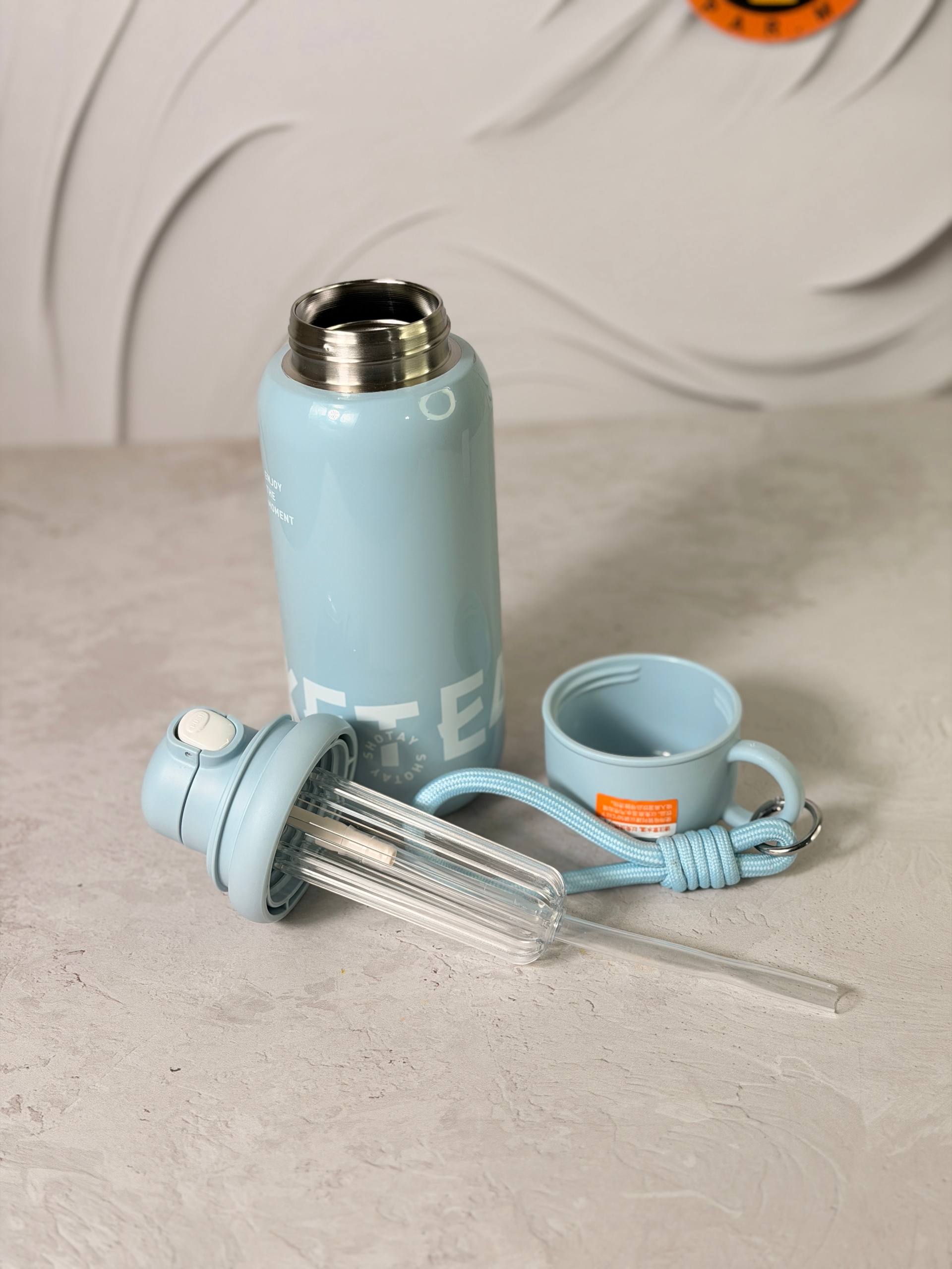 فلاسک MAKE TEA درب لیوانی SHOTAY کد ST-8906