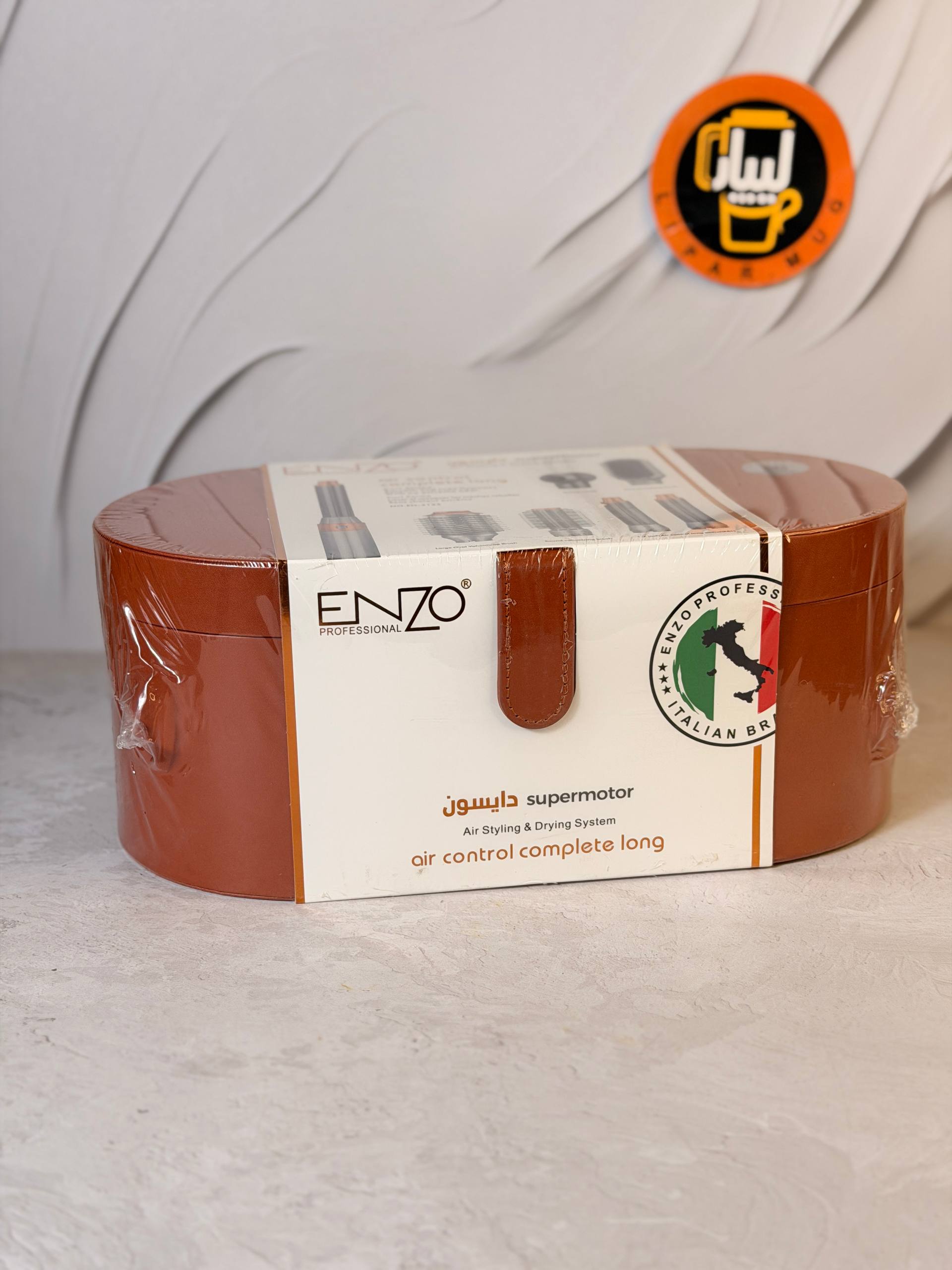 سشوار برس دار حالت دهنده مو انزو Enzo مدل EN-4133 با 6 سری