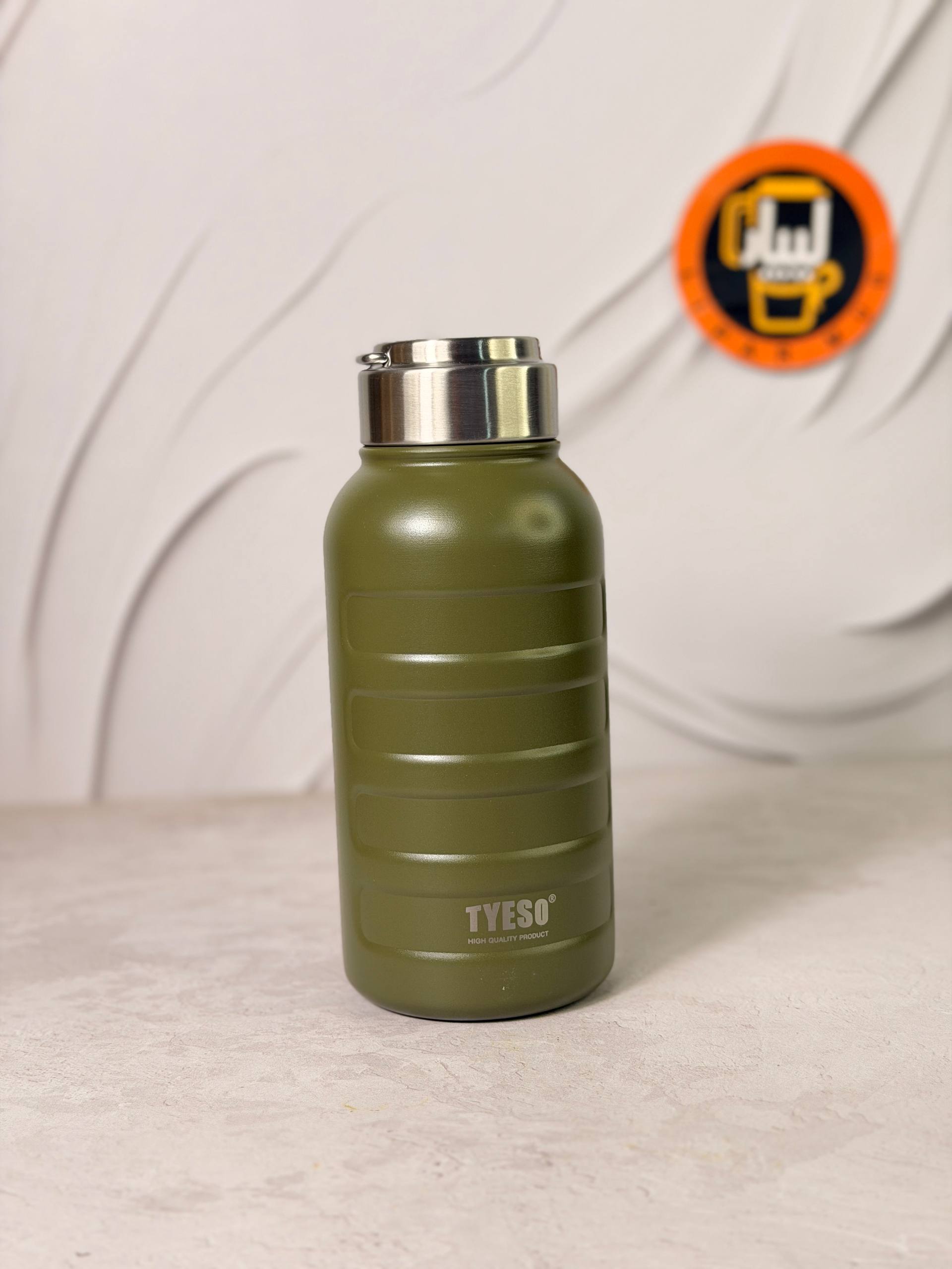 فلاسک شیار دار درب استیل تایسو TYESO درب پیچی 750 میل TS-8815