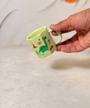 شات دوبل 6 ضلعی طرح دایناسور کد 7268